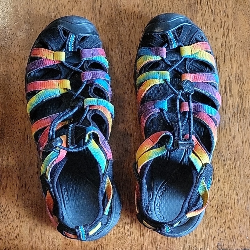 Keen Whisper Tie-Dye Sport Sandals Women Size 7.5